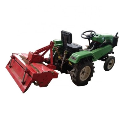 Newest 15hp mini Farm PTO tractor plus mini rotary tiller price